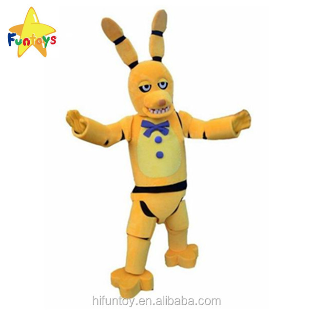 Funtoys CE Golden Bonnie костюм персонажа мультфильма косплей талисман