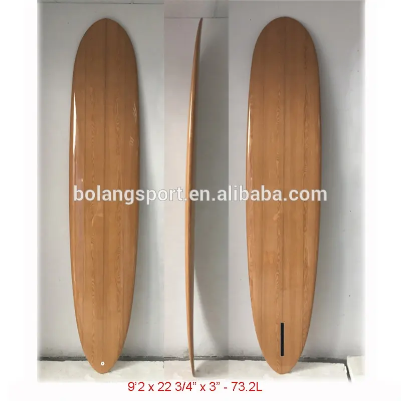 Beste Kwaliteit Best Verkopende Top Level Hout Surf Lange Boards