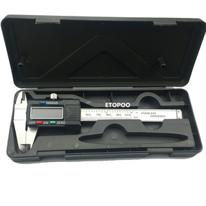 Portable 0-100mm/4" Stainless Steel Digital Caliper