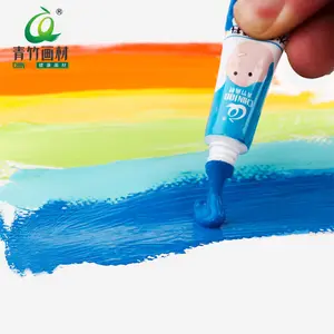 Ensemble de peinture aquarelle 12ml de qualité professionnelle lavable et pour la peinture sur toile papier et verre