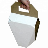 Boîtes d'emballage en carton kraft recyclables et personnalisées pour fleurs, plantes, chaussettes et fourrures, avec pelliculage mat et gaufrage