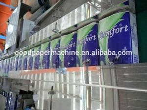 Tự Động Mini Trên Khuôn Mặt Giấy Gói Dập Nổi Gấp Bỏ Túi Khăn Tay Dây Chuyền Sản Xuất Máy - Product Image 6