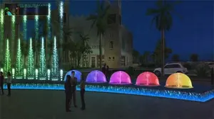 Full Color LED Lighted Music Fountain With Sound System