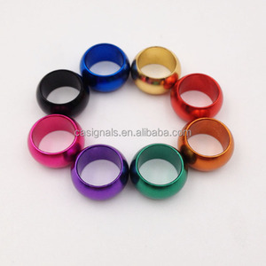 Anillos de aluminio anodizado personalizados con diferentes colores - Product Image 3
