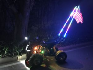 Lumières LED en spirale de 2 pieds pour VTT, voiturette de golf, buggy des dunes, rail de sable - Accessoires d'éclairage latéral pour voiture - Product Image 3