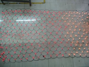 Guirnalda de luces <span class=keywords><strong>LED</strong></span> de malla, tamaño personalizado, para ventana, cortina, Navidad, fiesta, boda, vacaciones - Product Image 2