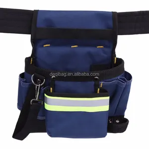 Electrician Waist Bag Tools Bag Tool Holder Convenient Work Tools Organizer Pouch With Belt