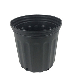 3 Gallon Plastic Pot Wholesale Black Plastic PE 2 Gallons Balcony Gallon Pots For Bonsai