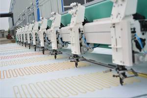 Fabricante de fábrica, máquina de bordado enrollable multifunción de 12 colores computarizada para zapatos - Product Image 3