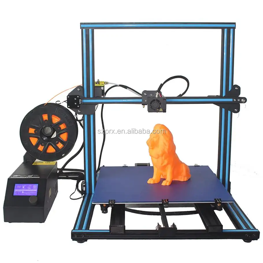 Hot sale High Precision CR-10 Multicolor DIY Large Metal 3D Printer creality cr-10s3 s4 s5