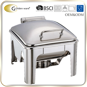 Golden Ware <span class=keywords><strong>restaurante</strong></span> y hotel 9L Acero inoxidable buffet chafing dish - Product Image 3