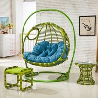 En gros Pas Cher En Métal de Jardin En Rotin Rond En Osier En Forme D'œuf En Osier Chaises