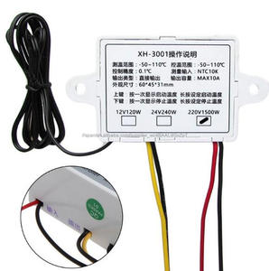 <span class=keywords><strong>Termostato</strong></span> 12 V/24 V/220 V XH-W3001 controlador de temperatura Digital de W3001 Calefacción de refrigeración interruptor <span class=keywords><strong>termostato</strong></span> + NTC + sensor - Product Image 4