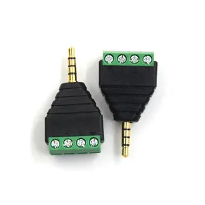 Audio TRRS 2.5MM 4 pole Jack to 4 Pin Terminal Block Adaptor