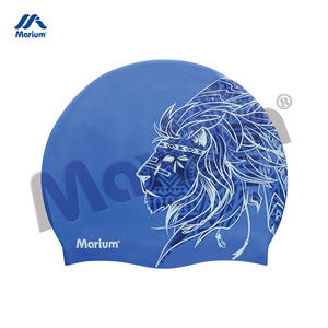 Bonnet de bain imprimé dessin animé cool, vente flash, bonnets de bain pour adultes, chapeaux de bain - Product Image 4