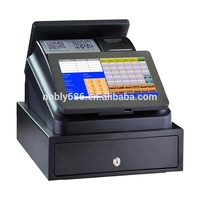 Cajas Registradoras Táctiles Económicas y de Buena Calidad de 10 Pulgadas con Software para Restaurantes, Comida y Bebidas, Tiendas Minoristas