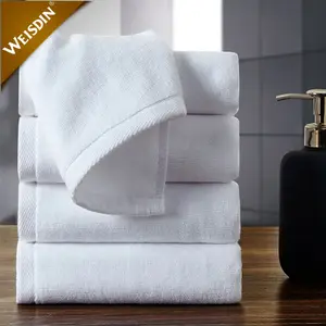 Chine fabricant en gros main visage serviettes de bain de luxe 100% coton hôtel serviette