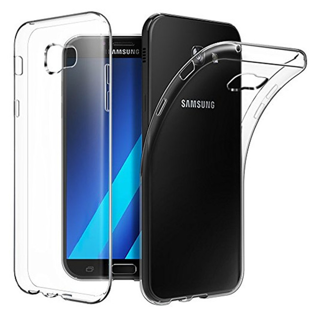 JESOY Hot Ultra Thin for Samsung Galaxy S6 S7 S8 Edge Blank TPU Clear Case