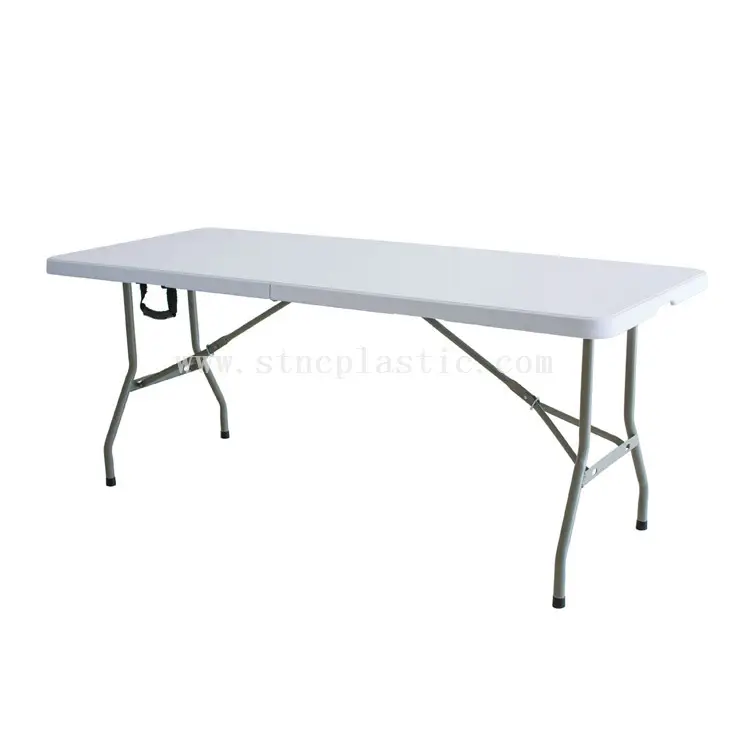 rectangular 6ft plastic folding table for home and outdoor