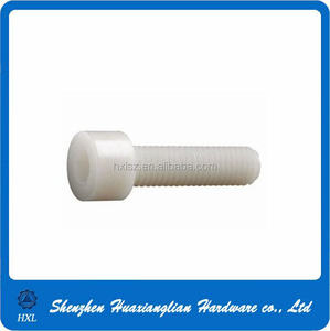 Các Loại Khác Nhau Của Màu Đen Và Trắng Nhựa Nylon Thumb Wing Vít Bolt Nut - Product Image 6