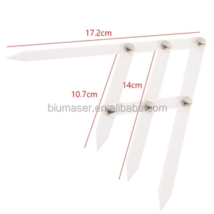 Règle de sourcil professionnelle fournitures de maquillage permanentes outils de Microblading acrylique mesure de règle en plastique de sourcil - Product Image 4
