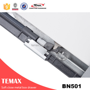 Glissière de tiroir encastrée Temax, glissière de tiroir pour armoire de <span class=keywords><strong>cuisine</strong></span>, glissière de canal pour tiroir - Product Image 5