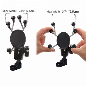 Phổ Quát Điều Chỉnh Lười Biếng Điện Thoại Di Động Chủ Xe Máy Phía Sau Xem Gương Handlebar Núi Đứng Cho Điện Thoại Di Động Đứng Chủ GPS - Product Image 5