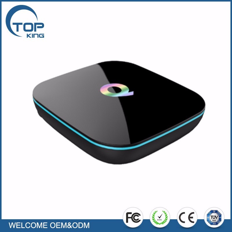 Q-BOX Smart TV 4 K * 2 K Android 6.0 KODI/XBMC QuadCore 2 GB/16 GB Dual WIFI H.265