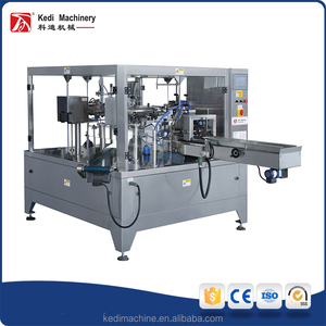 Máquina de Envasado Rotativa Wenzhou Kedi Machinery GD8-200A, Apertura de Bolsas por Presión - Product Image 2