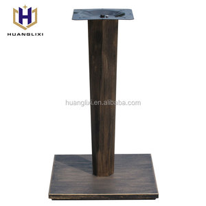 Salle à manger cru fonte pied de table pour table ronde en granit haut - Product Image 1