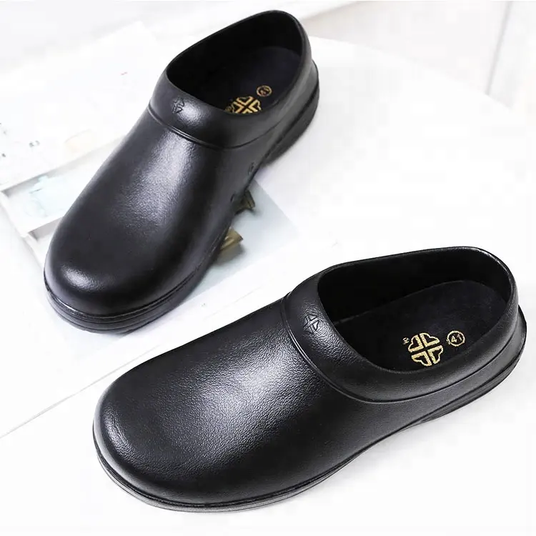 oil and water resistant the best eva chef shoes kitchen non-slip chef clogs