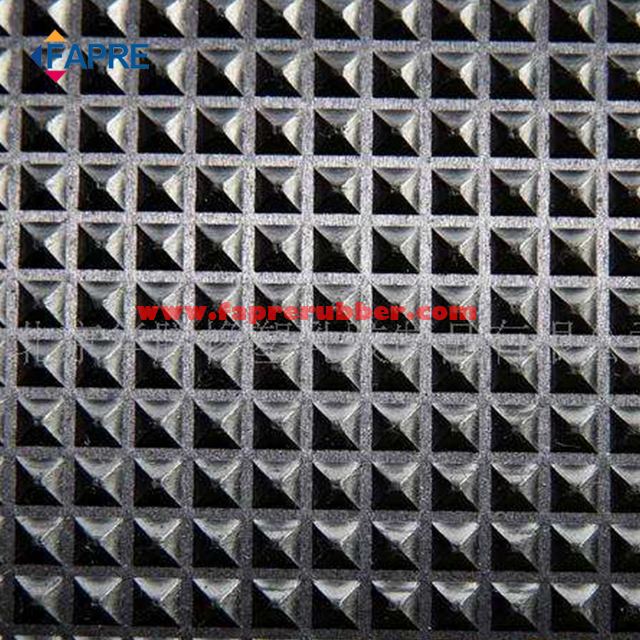 2018 Противоскользящий резиновый напольный коврик с рисунком пирамиды