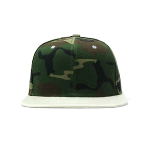 China supplier flat brim Camo custom Snapback hat - Product Image 5