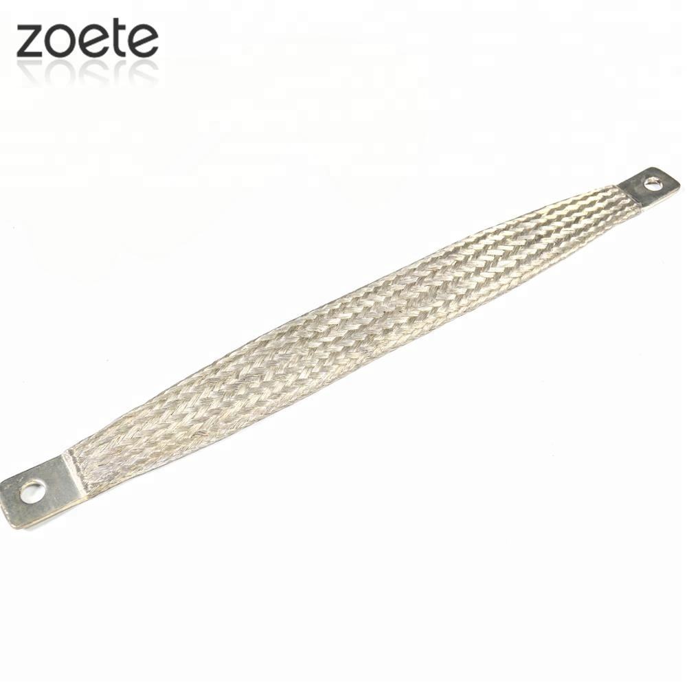 Cinghia A Terra Rame Cinghia Di Messa A Terra In Rame Intrecciato – 50 Piedi, 3/8", Piatta, Prodotta In USA Terre De Fer - Foto 6