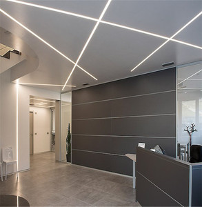 Diffuseur de carreaux en opale bleue, profil en aluminium pour bande Led - Product Image 5