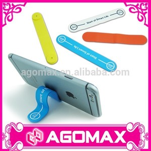 De alta calidad de regalo de <span class=keywords><strong>empresa</strong></span> magnética soporte de teléfono móvil de silicona m- clip titular - Product Image 1