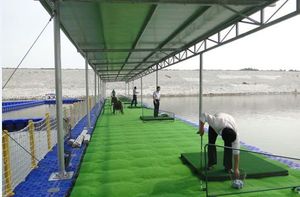 Plataforma de <span class=keywords><strong>Golf</strong></span> Acuático, Deportes Acuáticos, Pontón de Plástico, Pequeño Escenario Acuático para Espectáculos, Fabricantes en Venta - Product Image 5