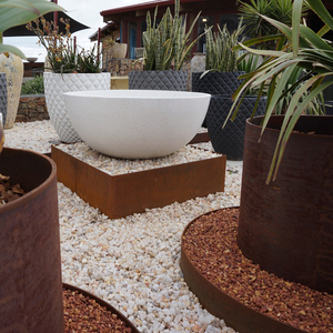 Cordon décoratif d'extérieur <span class=keywords><strong>en</strong></span> <span class=keywords><strong>acier</strong></span>, bords <span class=keywords><strong>de</strong></span> <span class=keywords><strong>jardin</strong></span> <span class=keywords><strong>en</strong></span> métal - Product Image 1