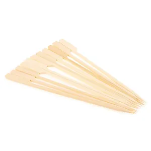 Thân Thiện Với Môi Dùng Một Lần Phẳng Teppo Kebab Gun BBQ Tre Thực Phẩm Xiên - Product Image 1