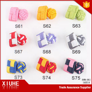 Proveedor de China, gemelos de nudo de tela, gemelos de seda, gemelos de seda personalizados - Product Image 2