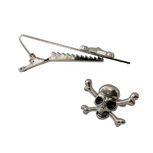 Ensemble de boutons de manchette et de pince à cravate personnalisés, barre de cravate, <span class=keywords><strong>Pokémon</strong></span> <span class=keywords><strong>Pikachu</strong></span> - Product Image 5