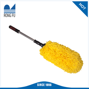 Chiffon de nettoyage de voiture en <span class=keywords><strong>microfibre</strong></span> coloré personnalisé, brosses de lavage de voiture rotatives avec Long manche - Product Image 6