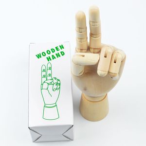 Fournitures d'art <span class=keywords><strong>Mannequin</strong></span> OEM multifonction avec logo personnalisé et doigts en <span class=keywords><strong>bois</strong></span> flexibles pour dessiner un modèle de main en <span class=keywords><strong>bois</strong></span> - Product Image 1