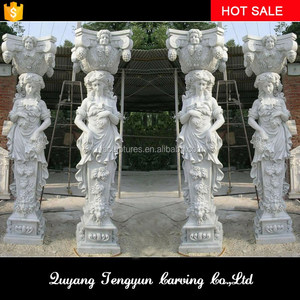 <span class=keywords><strong>Colonne</strong></span> de pierre de <span class=keywords><strong>jardin</strong></span>, pergola, pierre naturelle, colonnes décoratives, statue de fille <span class=keywords><strong>grecque</strong></span>, colonnes pour l'architecture - Product Image 6