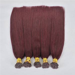 fábrica al por mayor <span class=keywords><strong>i</strong></span> punta del pelo brasileño extensión de estados unidos - Product Image 6