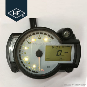 Nuevo Velocímetro Universal Digital LED de 7 Colores Ajustables CB400 para Motocicleta/Motocross/Moto de Cross - Product Image 3