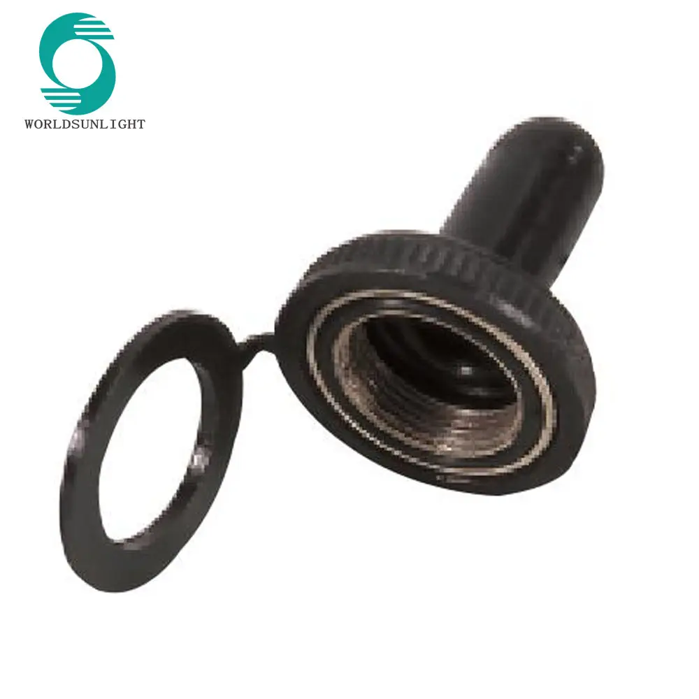 WPC-06 M12*0.75 12mm rubber medium toggle switch waterproof cover/cap(for toggle switch KN series)