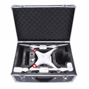 Nhôm Hộp Đựng Trường Hợp Cứng Box Du Lịch Cho <span class=keywords><strong>DJI</strong></span> <span class=keywords><strong>Phantom</strong></span> 4 / <span class=keywords><strong>3</strong></span> Chuyên Nghiệp Tiên Tiến Tiêu Chuẩn Bay Không Người Lái Và Phụ Kiện - Product Image 4