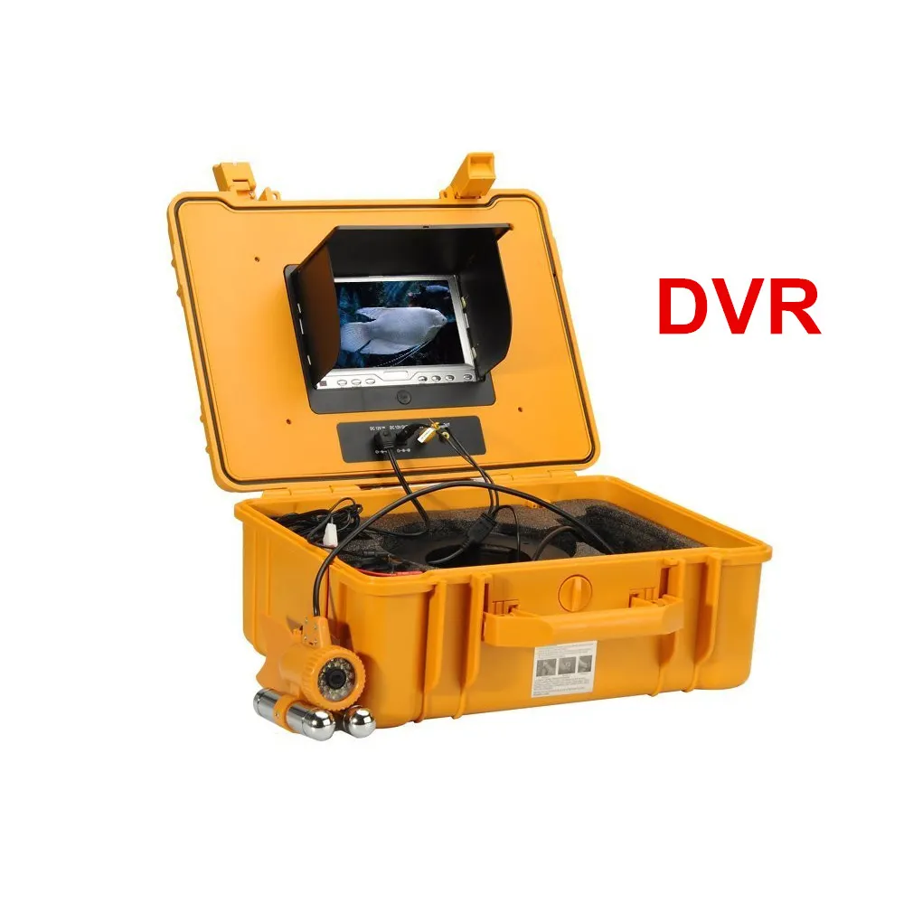 フィッシュファインダー7 "LCDHD防水20MケーブルCCTV水中釣りカメラDVR録画ビデオ水中釣りに使用