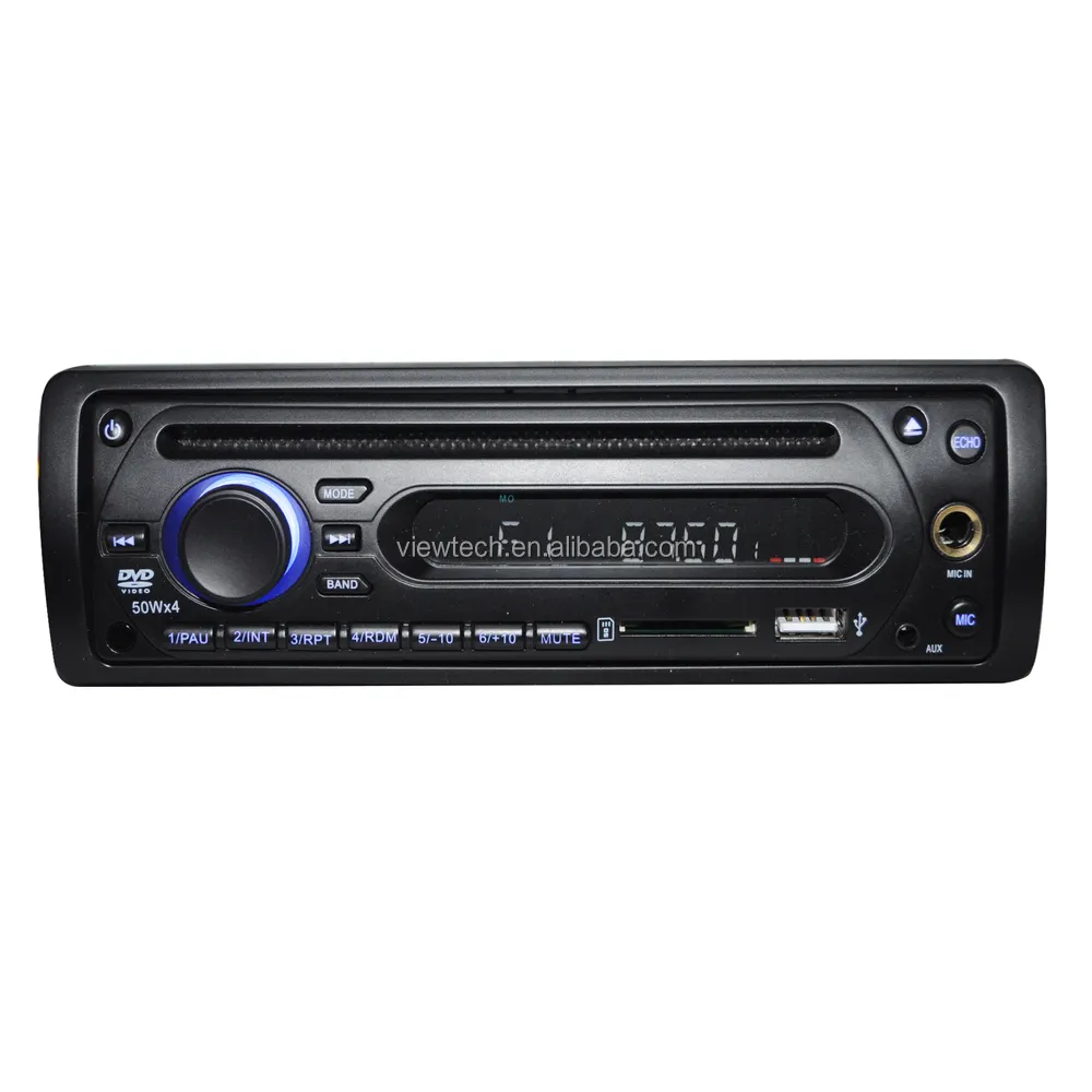 wholesale 1 din cheap car dvd player universal remote control car dvd vcd cd mp3 mp4 player whit BT